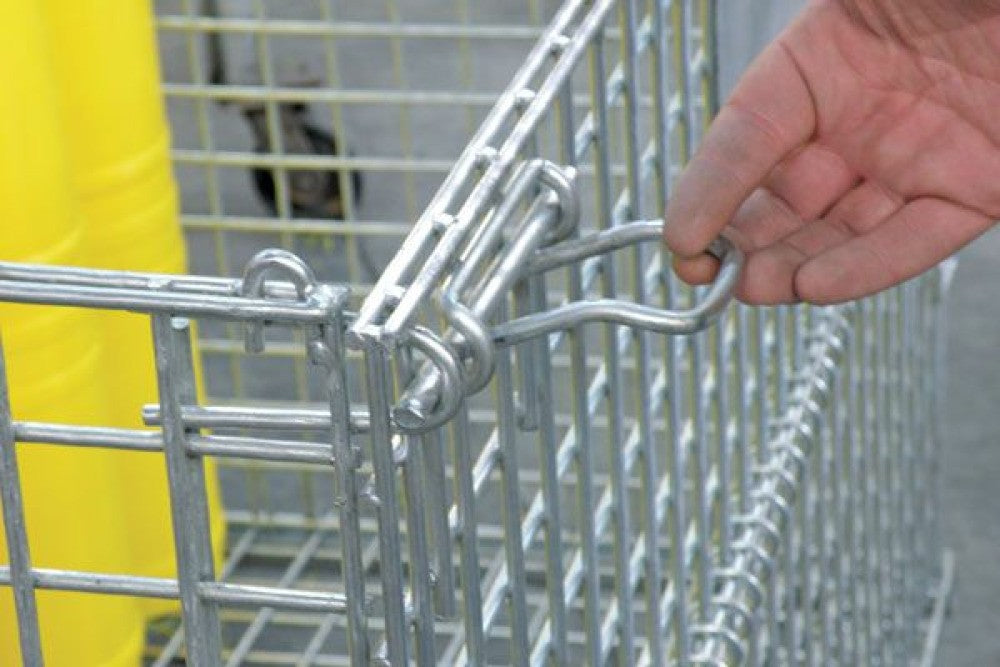 Collapsible Mesh Storage Cage