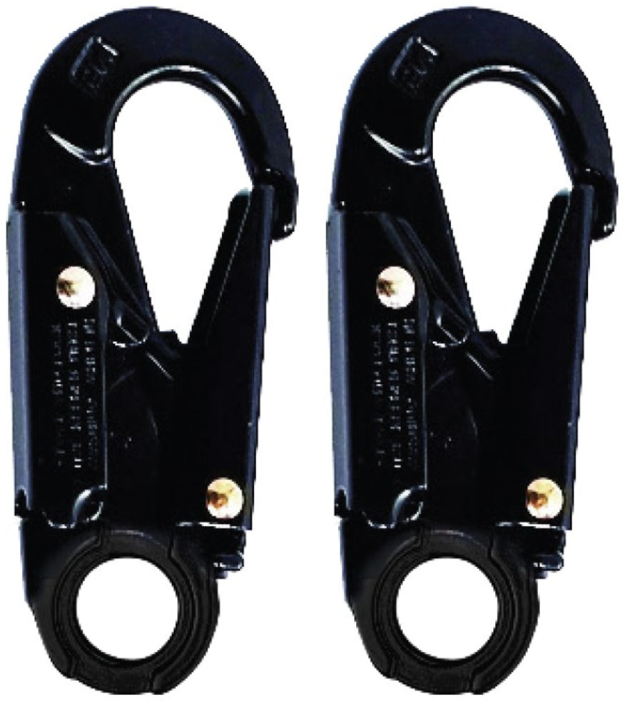 Elite Single Leg Shock Absorbing Webbing Lanyard With Hardware SN X2