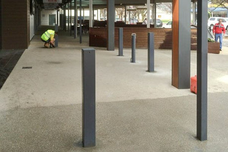 Square Bollards Heavy Duty Steel