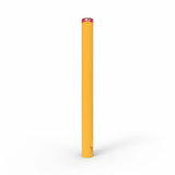 Round Bollard Heavy Duty Steel  - Galvanised and Powder Coated