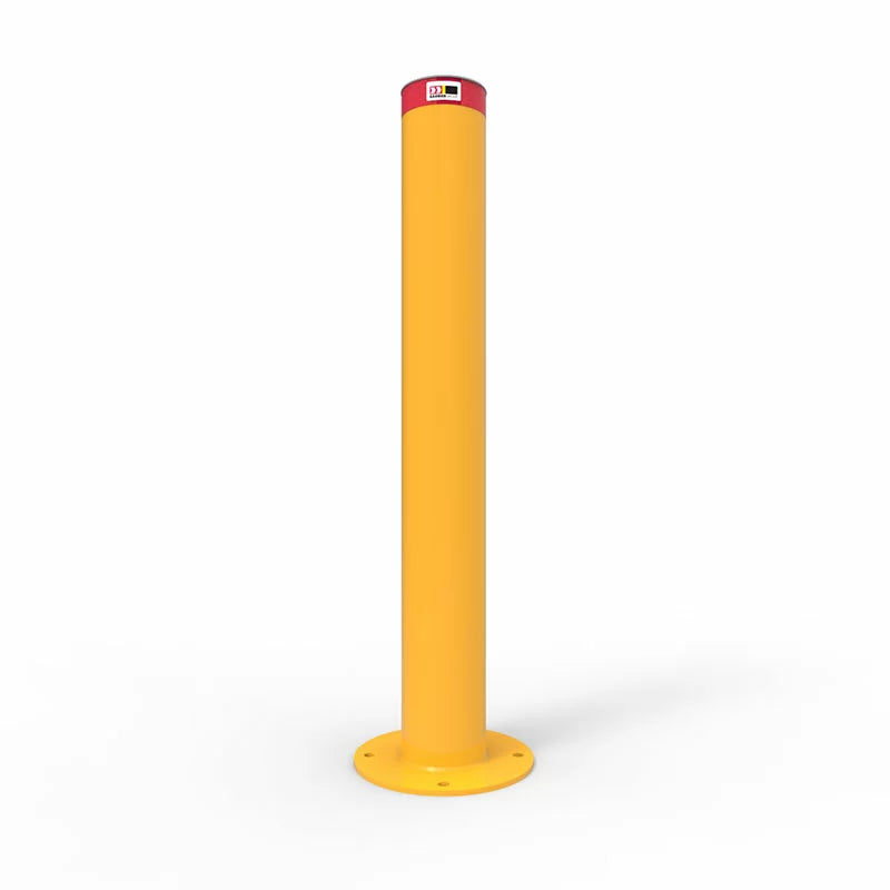 Round Bollard Heavy Duty Steel  - Galvanised and Powder Coated