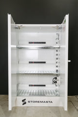 18 Outlet Battery Charging Cabinet with Fire Suppression System - Monitored