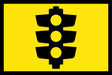 Boxed Edge Sign - Signals Ahead