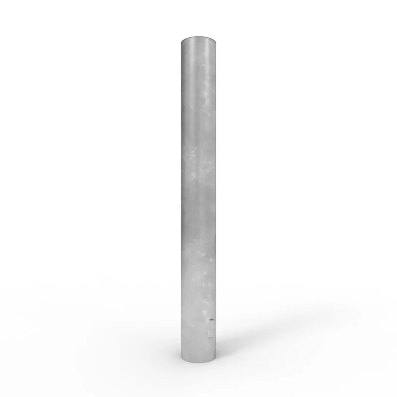 Round Bollard Heavy Duty Steel  - Galvanised and Powder Coated
