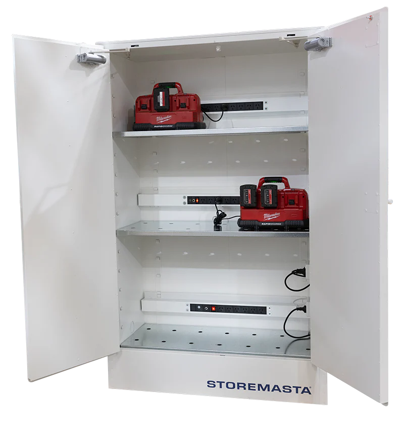 18   Outlet   Battery Charging   Cabinet