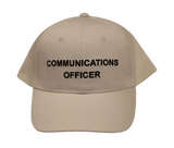 Warden Cap - White Communications Officer
