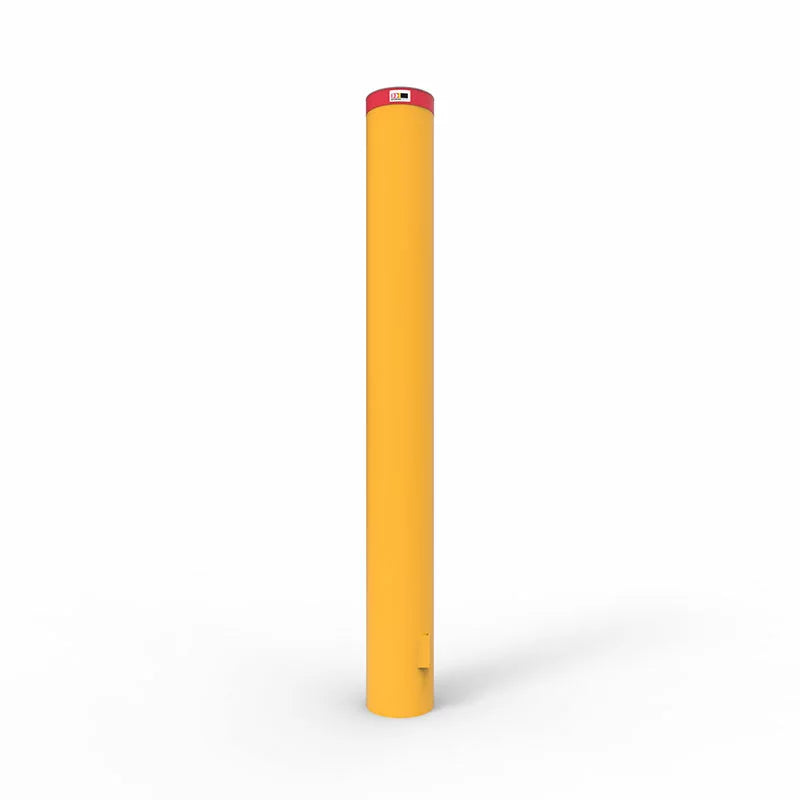 Round Bollard Heavy Duty Steel  - Galvanised and Powder Coated