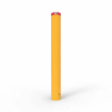 Round Bollard Heavy Duty Steel  - Galvanised and Powder Coated