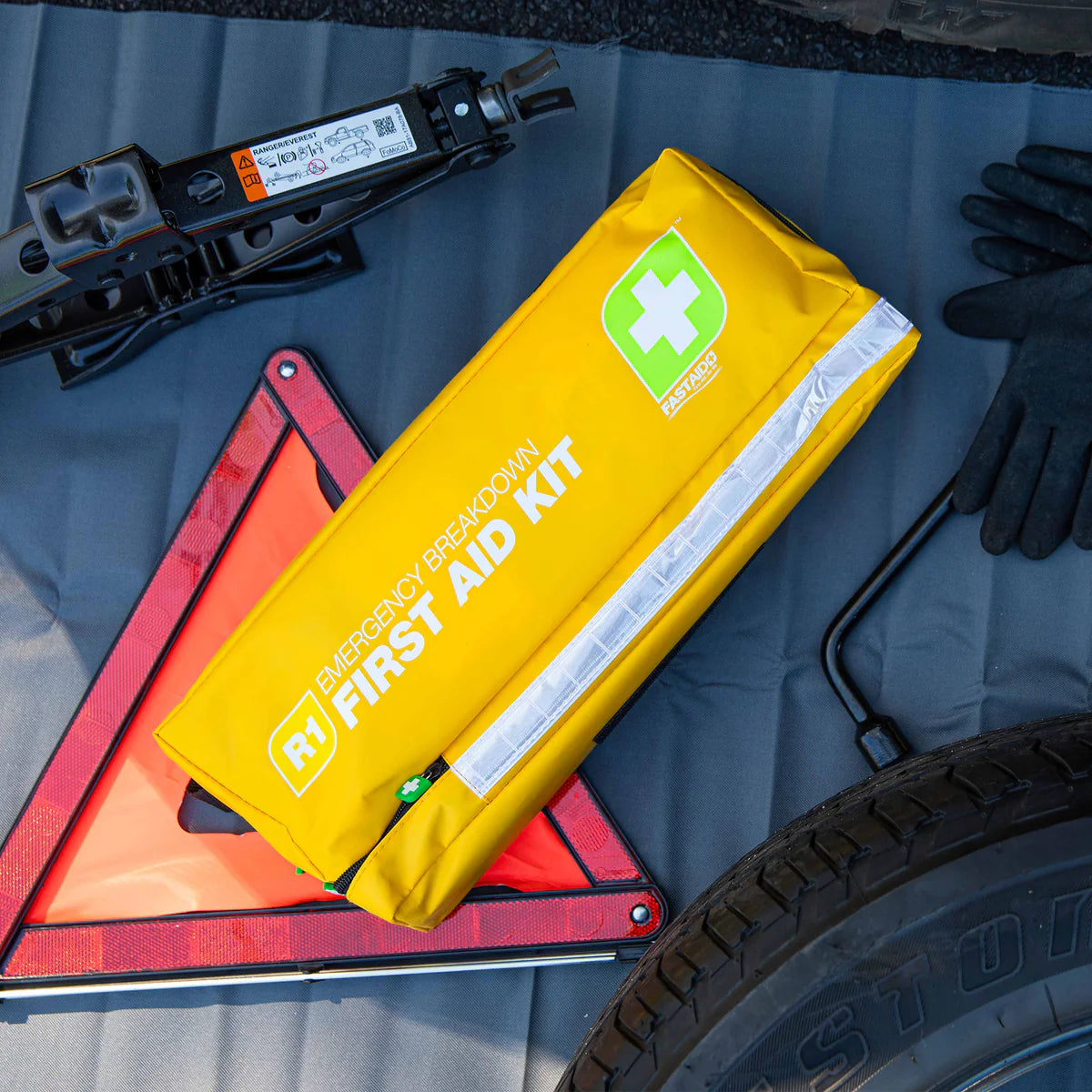 R1 Emergency Breakdown First Aid Kit, Soft Pack