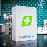 R2 Foodmax Blues First Aid Kit, Metal Wall Mount