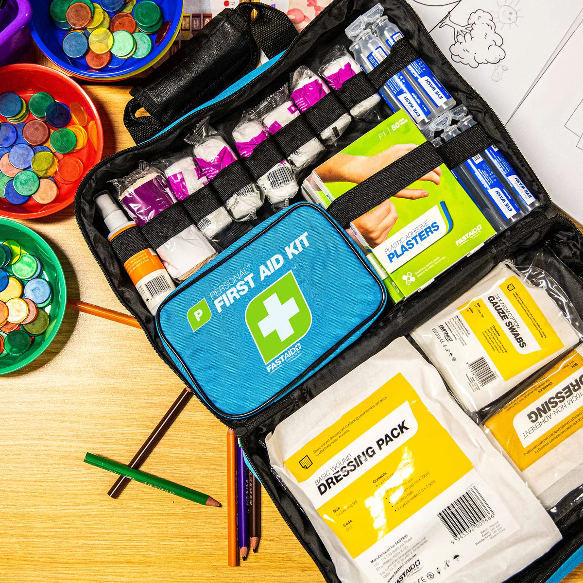 R2 Education Response First Aid Kit, Soft Pack