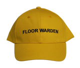Warden Cap - Yellow Floor Warden