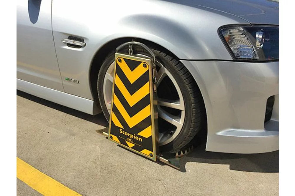 Scorpion Wheel Clamp Zinc Plated