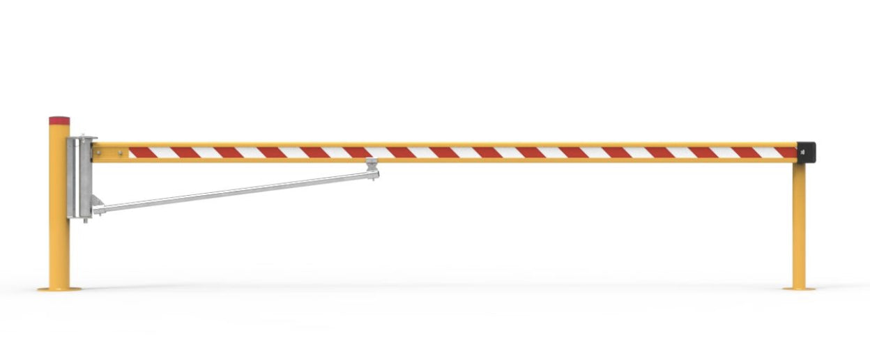 Manual Swing Gate 5m - Powder Coated Aluminium