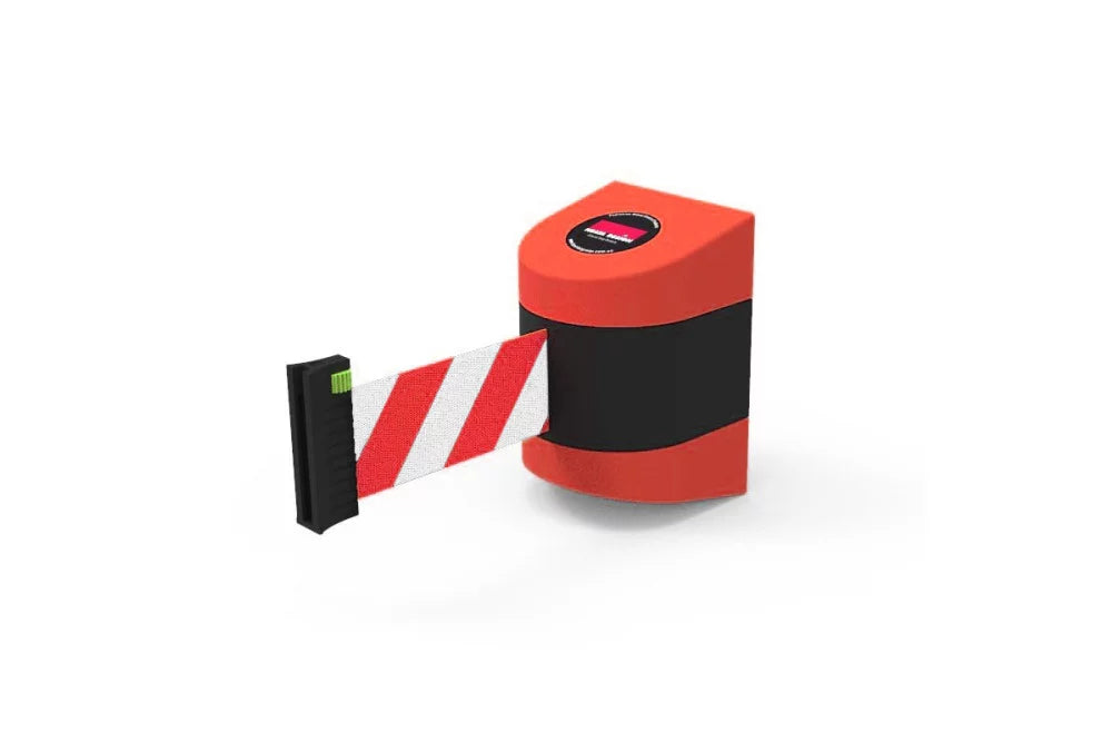 Wall Mount and Magnetic Mount Retractable Belt Barriers