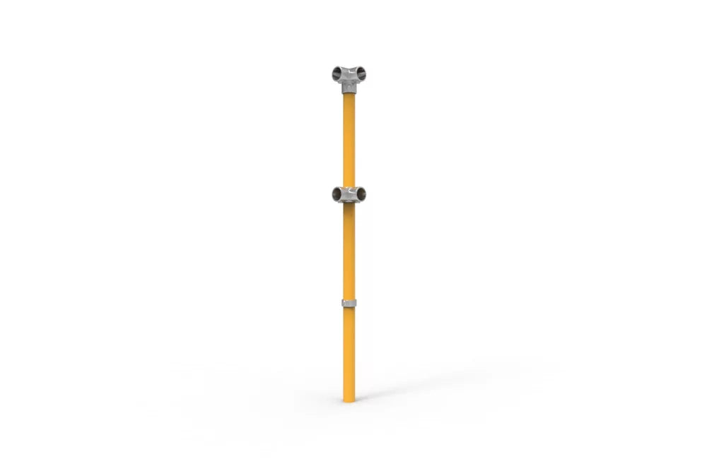 NoWeld Modular Industrial Handrail and Guardrail - Corner Posts