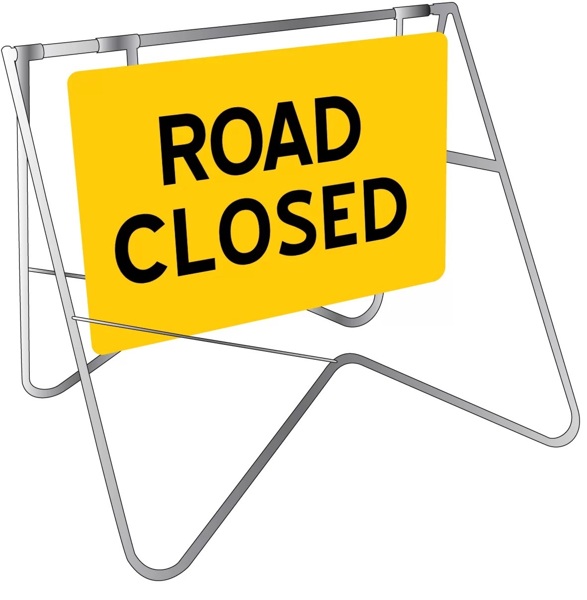 Buy Swing Stand Signage - Road Closed Online | $169.00 AUD