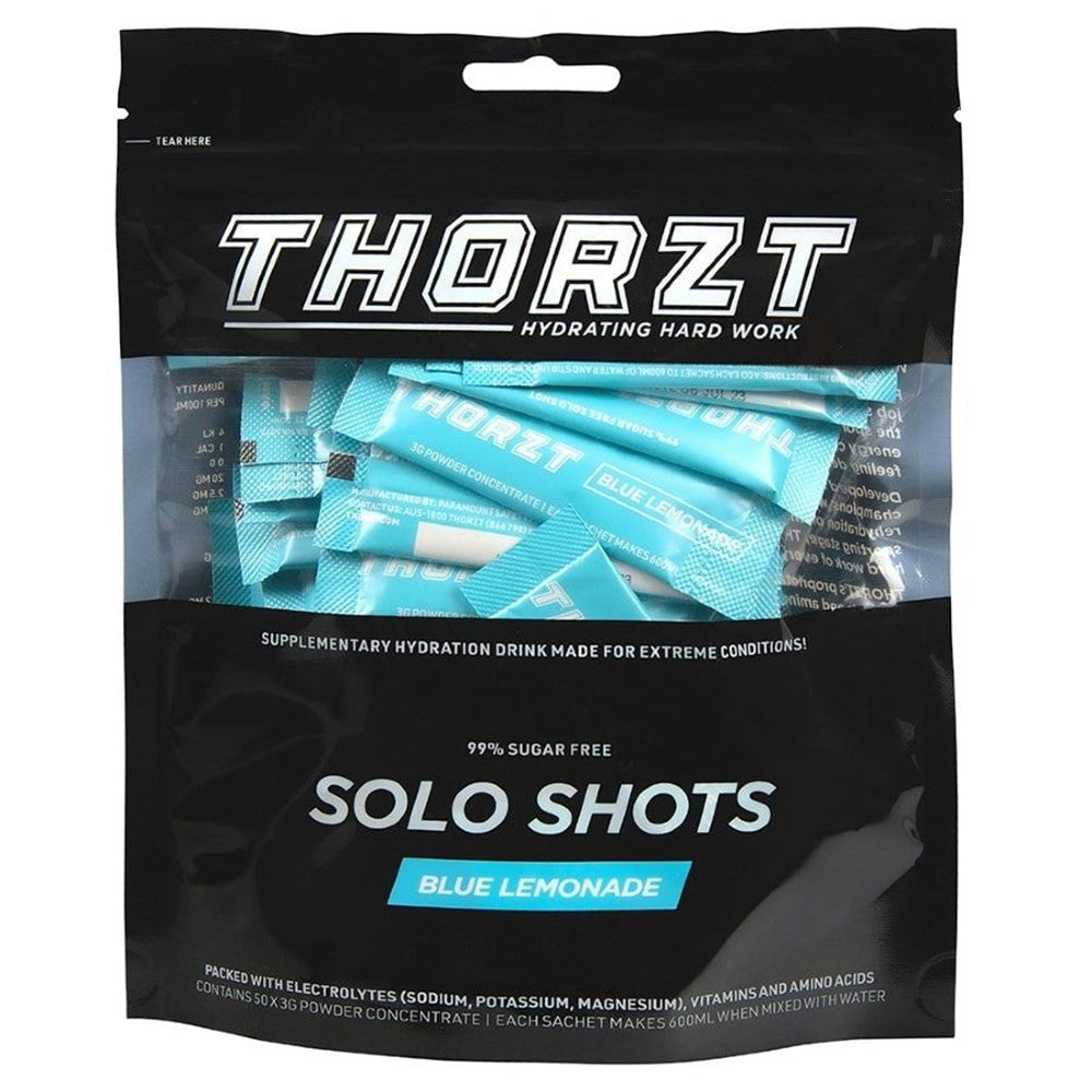 Thorzt 99% Sugar Free Solo Shots 10 Packs of 50 Each