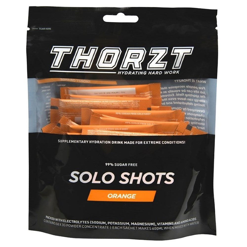 Thorzt 99% Sugar Free Solo Shots 10 Packs of 50 Each