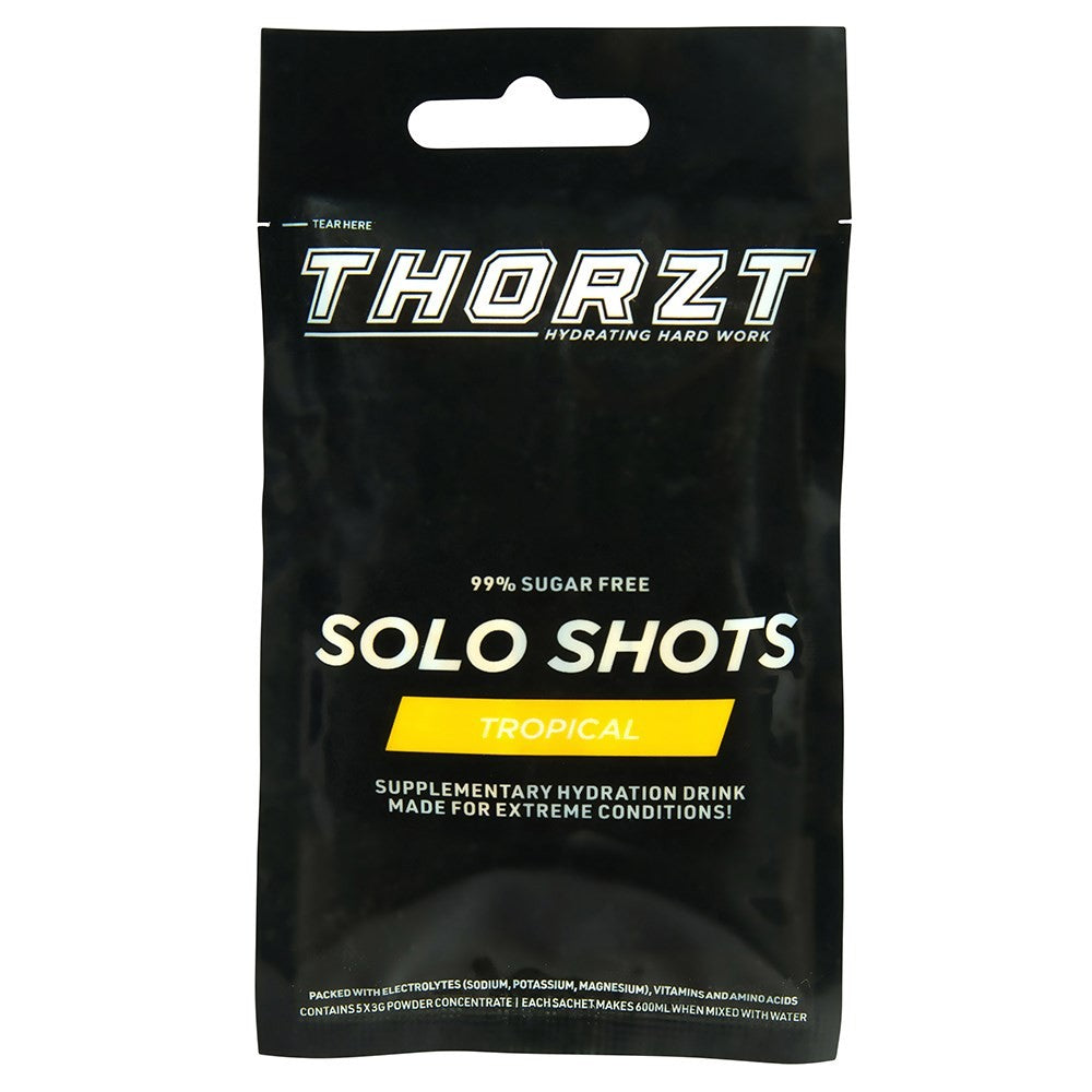 Thorzt 99% Sugar Free Solo Shots 100 Packs of 5 Each