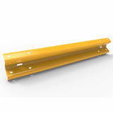 W-Beam Rail - Galvanised and Powder Coated Yellow