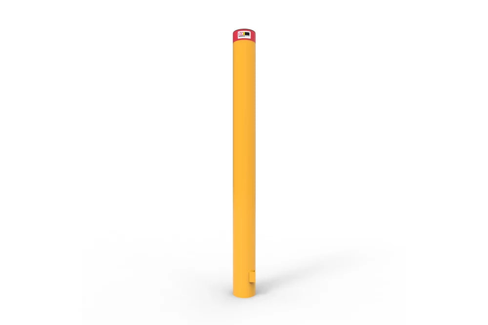 Round Bollards Economy Steel - Galvanised and Powder Coated