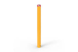 Round Bollards Economy Steel - Galvanised and Powder Coated