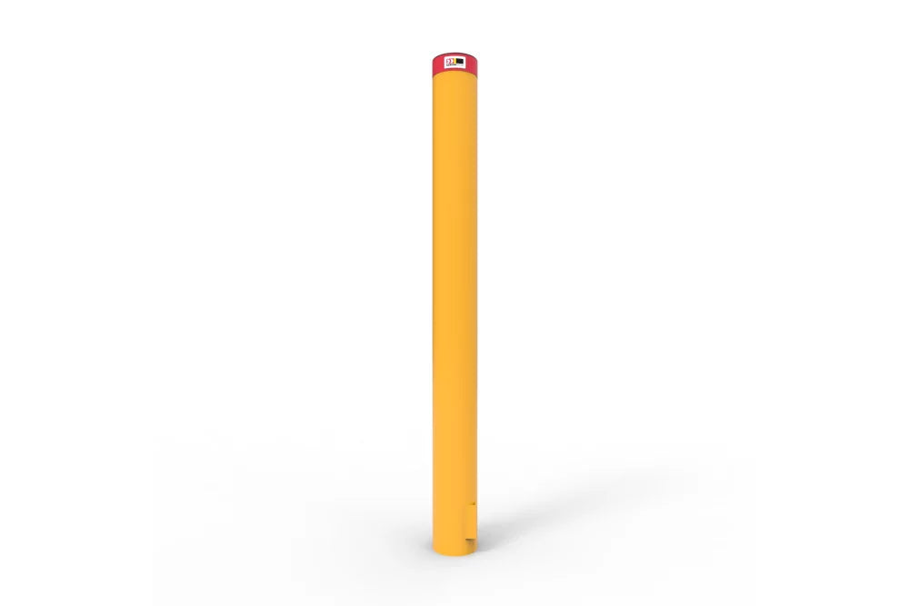 Round Bollards Economy Steel - Galvanised and Powder Coated