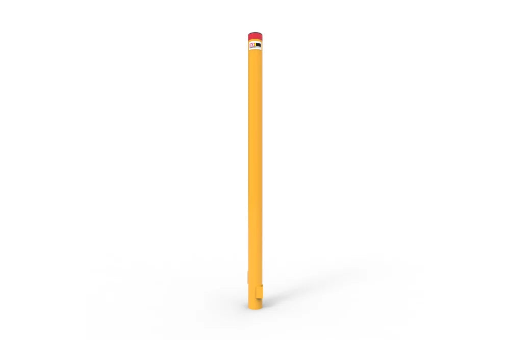 Round Bollards Economy Steel - Galvanised and Powder Coated
