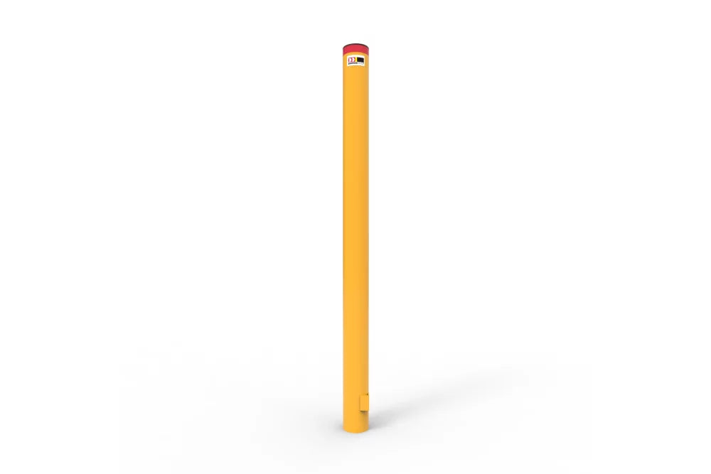 Round Bollards Economy Steel - Galvanised and Powder Coated