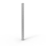 Round Bollard Heavy Duty Steel  - Galvanised and Powder Coated