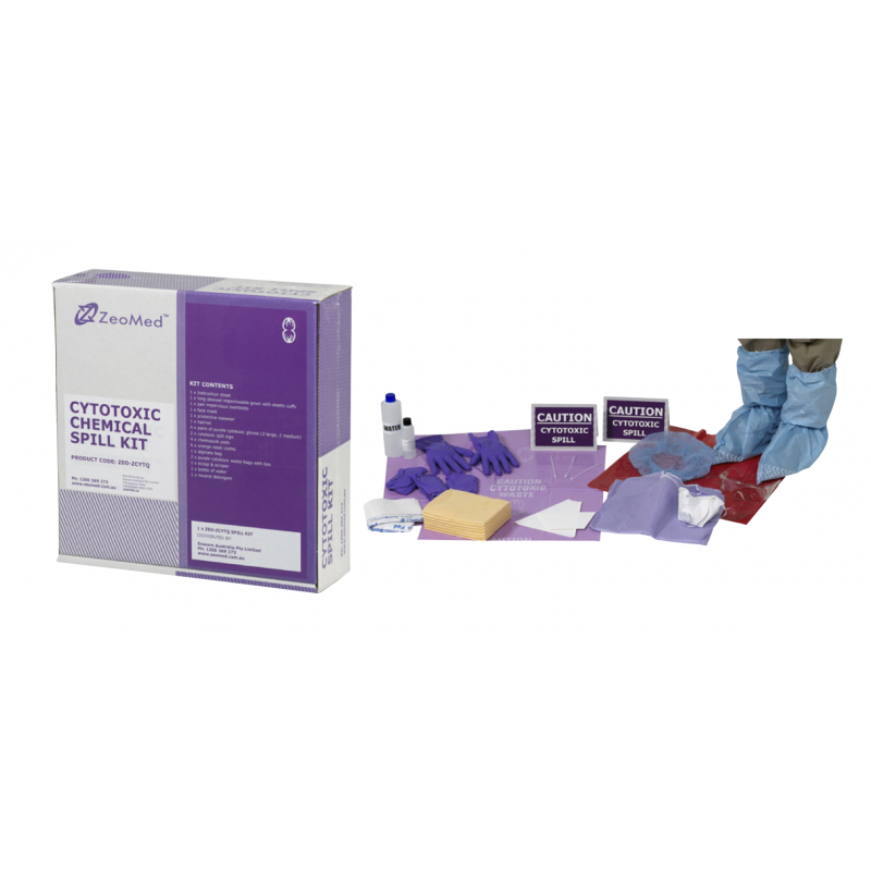 ZeoMed Cytotoxic Chemical Spill Kit