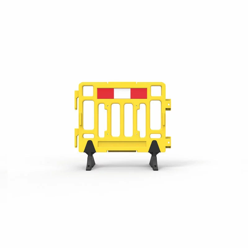 Plastic Fence Barrier with Rubber Foot