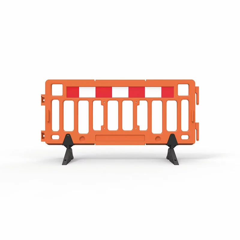 Plastic Fence Barrier with Rubber Foot