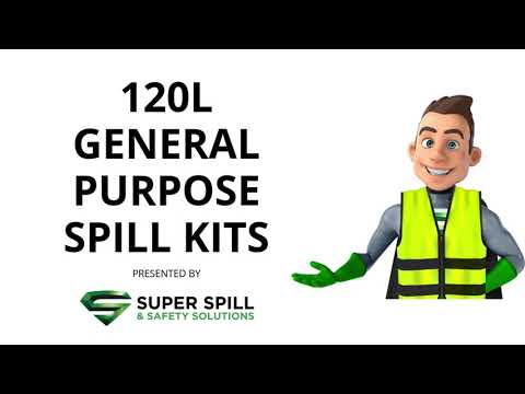 120L general purpose spill kit video