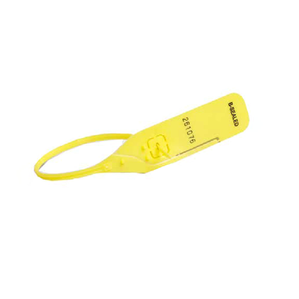 plastic yellow tamper audit Spill Kit Seal 