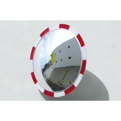 Hi-Vis Round Safety Mirror