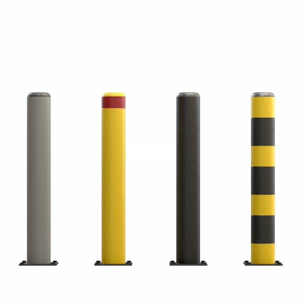 What are the different types of bollards?
