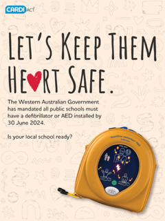 Ensuring Safety: Western Australian Public Schools Mandated to Install AEDs by June 30th
