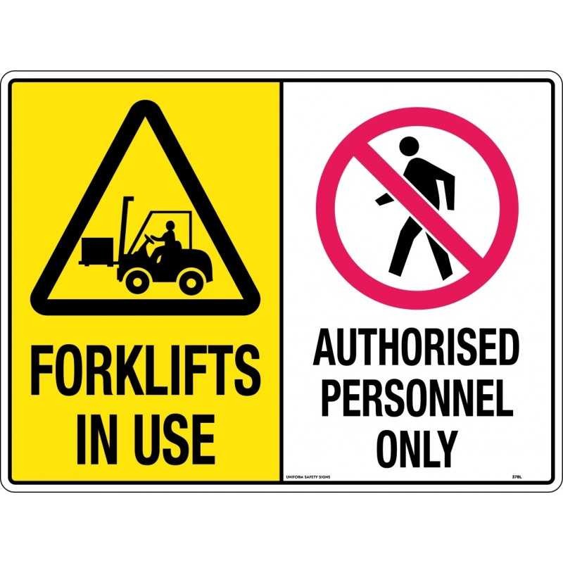 What are the different types of safety signs?