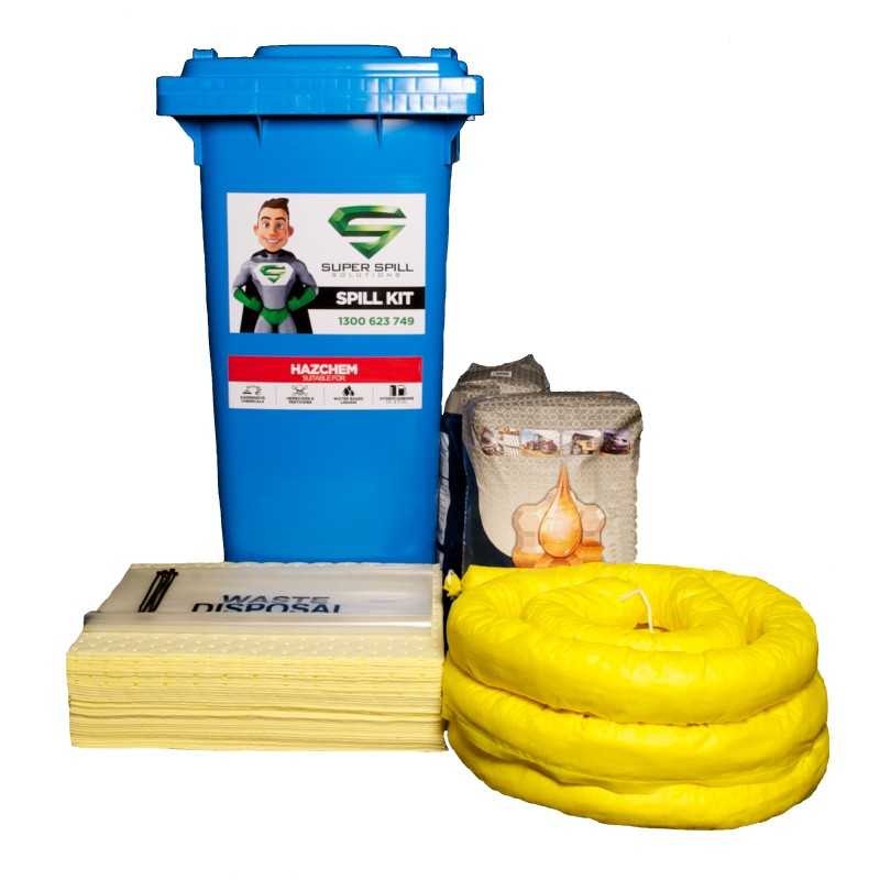 What are the different types of spill kits?